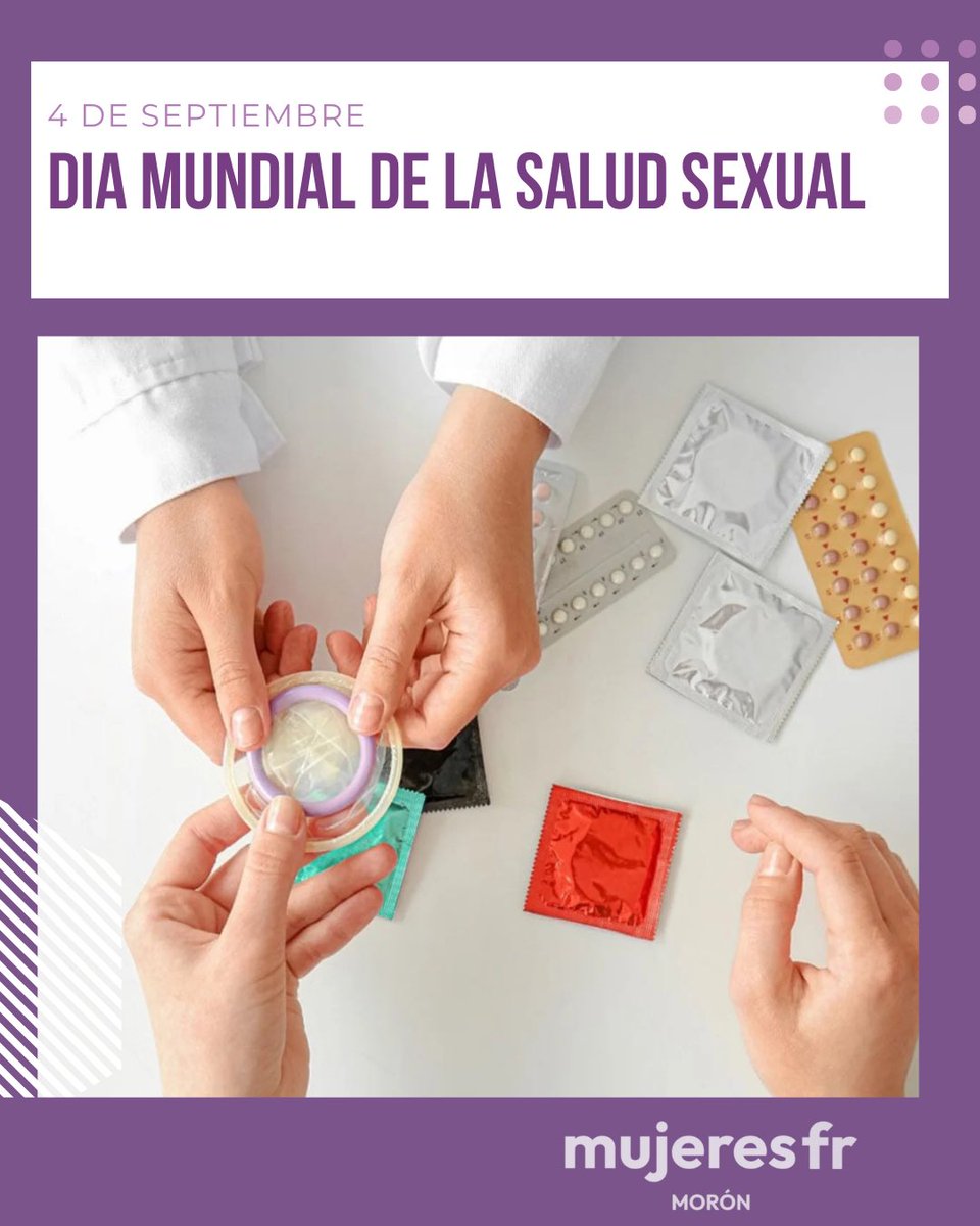 MujeresFRMoron's tweet photo. Promover el cuidado de la salud sexual, acceso a información confiable y la importancia de la prevención y cuidado. Realizar controles y utilizar métodos de protección son parte del cuidado responsable. Todos los cuerpos merecen sentirse libres seguros y respetados sin tabúes. https://t.co/A75Ub7sS3R