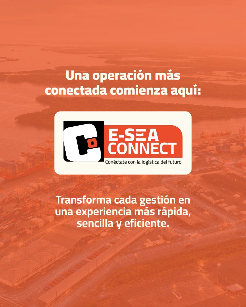 ConteconGYE's tweet photo. La eficiencia también se construye desde lo digital. ⚓️💻
Con E-Sea Connect, cada gestión se vuelve más ágil, simple y conectada, facilitando los procesos y mejorando la experiencia de nuestros usuarios.
Innovación que impulsa una operación portuaria más eficiente.
#Contecon https://t.co/1toCFXMBtT