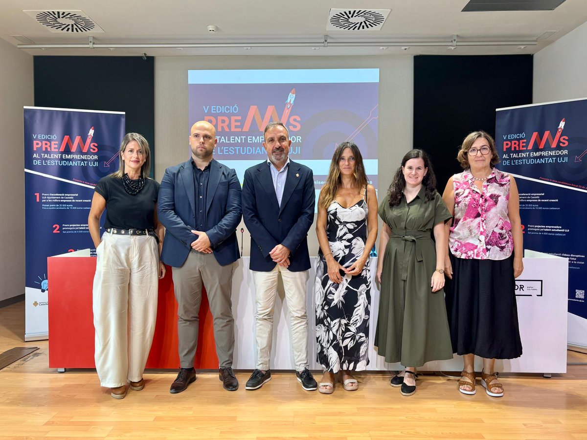 noticies_d's tweet photo. PREMIS TALENT// L'Ajuntament de Castelló i l'UJI obrin la cinquena edició dels Premis Talent per a impulsar l'emprenedoria universitària
https://t.co/bKWhAfVch6
#premistalent #emprenedoriauniversitaria #UJI @AjuntCastello #noticies https://t.co/ORTPf8mBdq