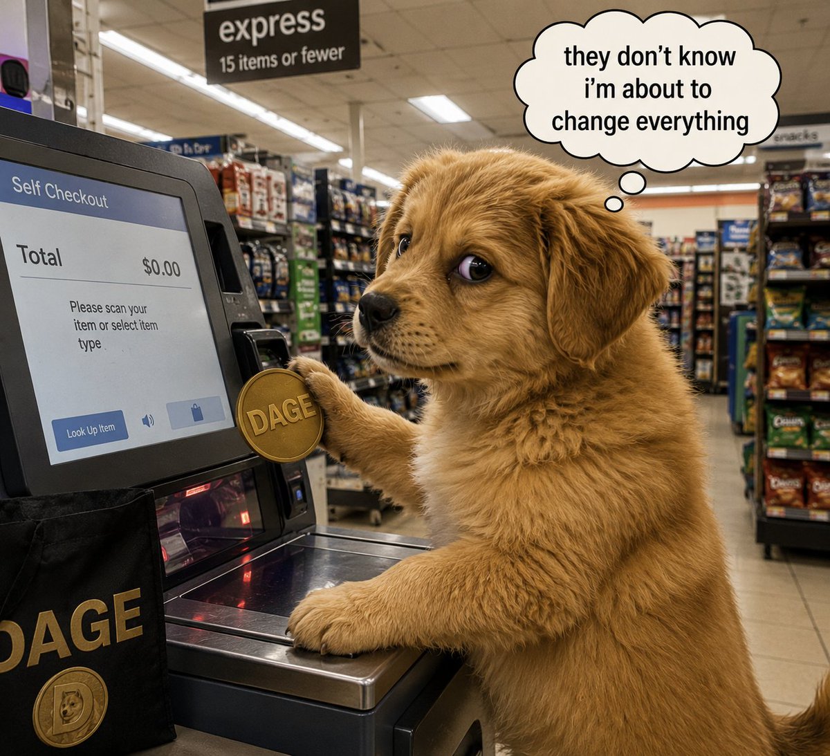 DAGEOFFICAL's tweet photo. They laughed at DAGE… now they’re asking for the link 💀🐶
$DAGE — Doge’s Next Generation
CA: 4tjQeCNUPX6wYDmMPBfdxYXiRrXRc5E6T7ss8ct5pump
#solana https://t.co/SBjtkBuOoL