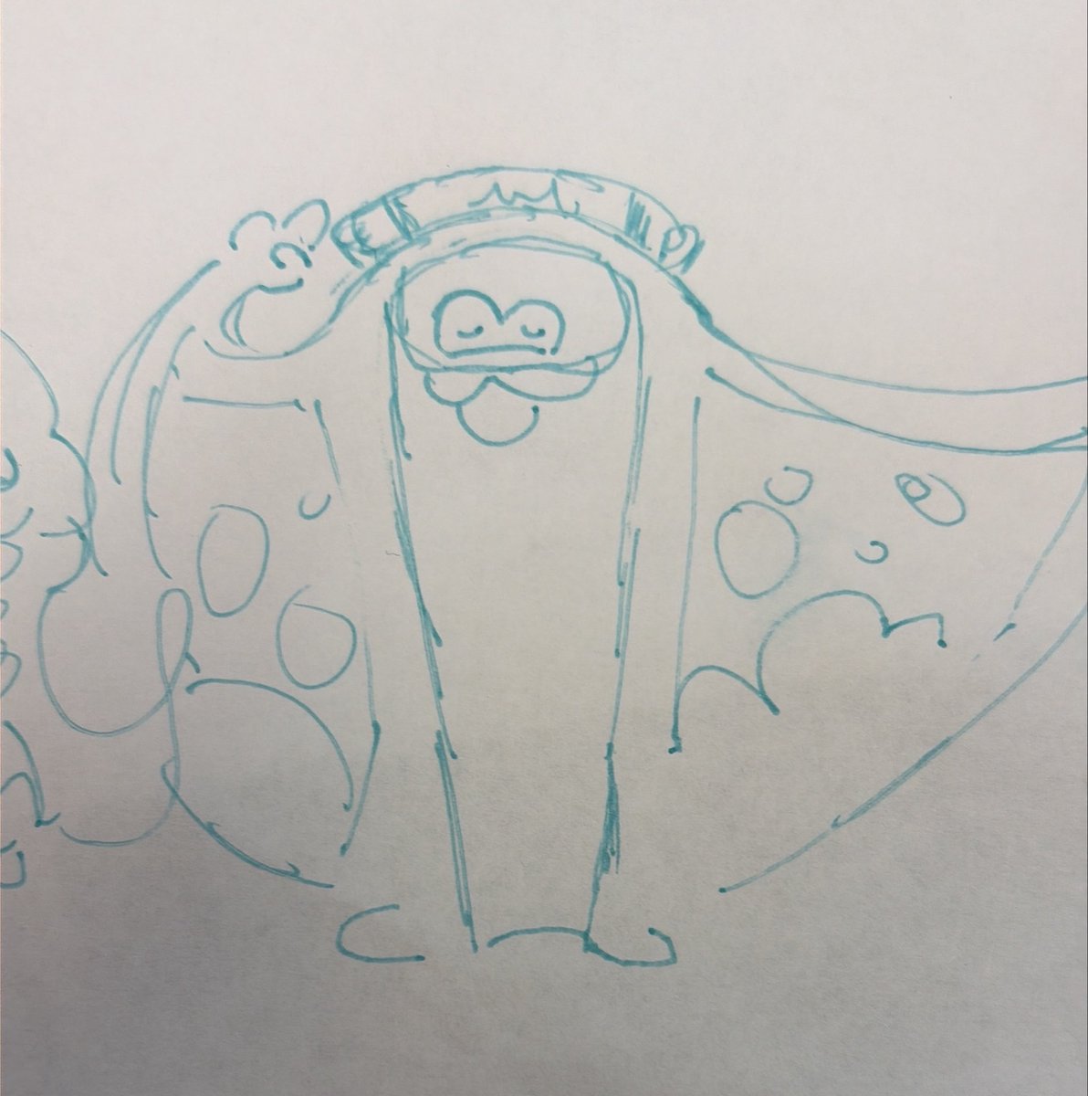 liliththerando's tweet photo. I like drawing Big Man with hands sometimes for comedic effect https://t.co/Pu1PyXNiFu