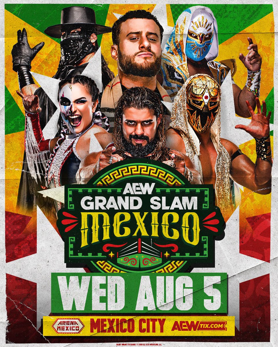 TheDrainmaker's tweet photo. WON: Tony Khan spoke to Mike Tenay in mid-July about working AEW Grand Slam Mexico. https://t.co/gFEwwVg0tk