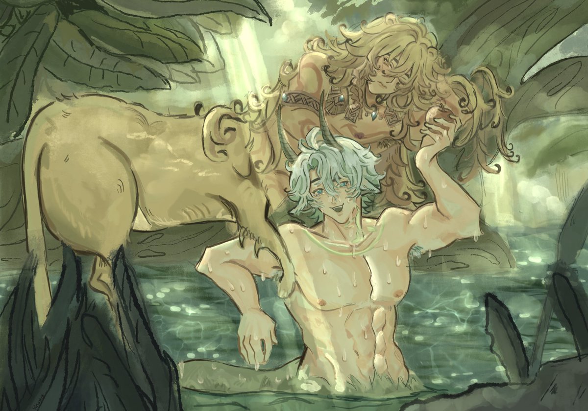 khaskos's tweet photo. day 1 / fantasy 🦁🐐
#PhaideiWeek2026 #phaidei https://t.co/Nwalxuf9Xc