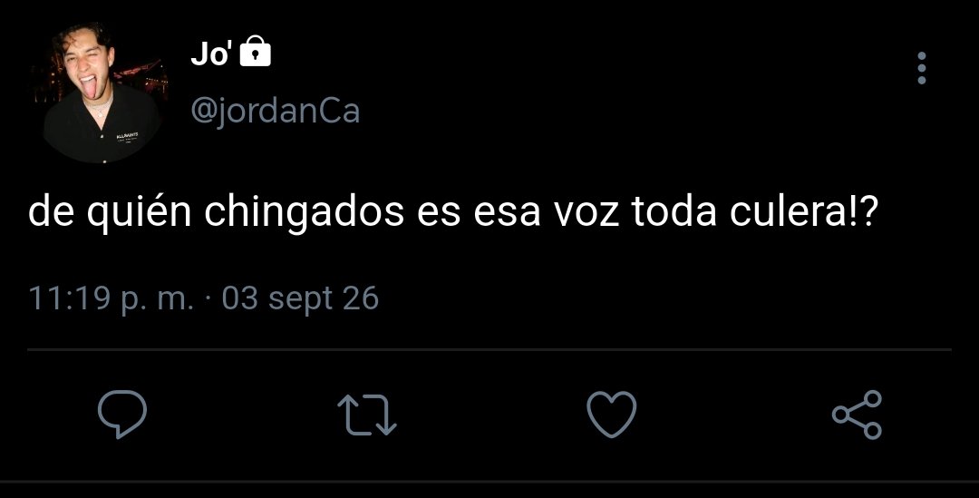 actualiza_elau's tweet photo. Au #diordan | Una cerveza |

Donde 🔔 le marca a su ex “casi nada” en plena peda porque lo extraña

O

Donde 🚗 le contesta la llamada a su ex, pero no esperaba escuchar una voz femenina de fondo diciéndo “cuelgale a ese wey y ven conmigo” https://t.co/G1EUBv0lN9