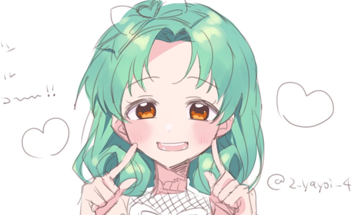 2_yayoi_4's tweet photo. ①仕上げる気ないけどかわいいのでみて
②色ラフつくったときのやつかわいいのでみて
③この顔で描いてたけどかわいく仕上げられる気がしなくてやめたやつかわいいからみて
④顔面工事しなおしたのかわいいからみて https://t.co/AOv13zBCwY