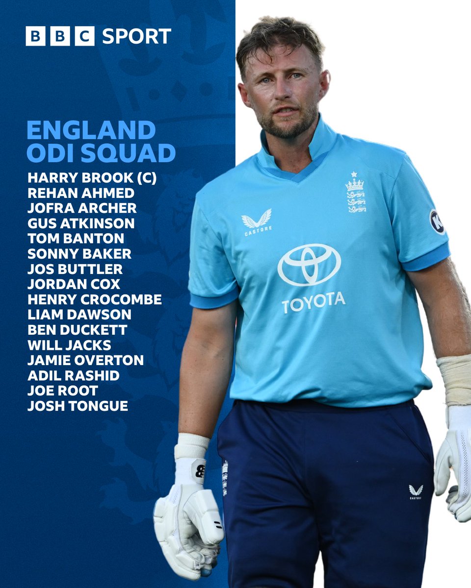 bbctms's tweet photo. England have named their squads for the upcoming T20 and ODI series against Sri Lanka 🏏 https://t.co/n3XnOxFr1u