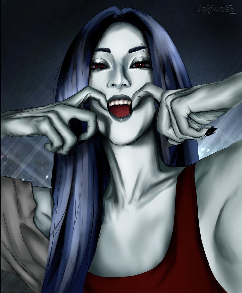 inkhunter_'s tweet photo. a signed version for her loyal fans ☆(>ᴗ•) 

ദ്ദി◝ ⩊ ◜.ᐟ
#digitalart #marceline #marcelinefanart #adventuretime #explorepage✨#smallartist #adventuretimefanart #adventure_time #fanart #ibispaint https://t.co/5Scwp3Zihc