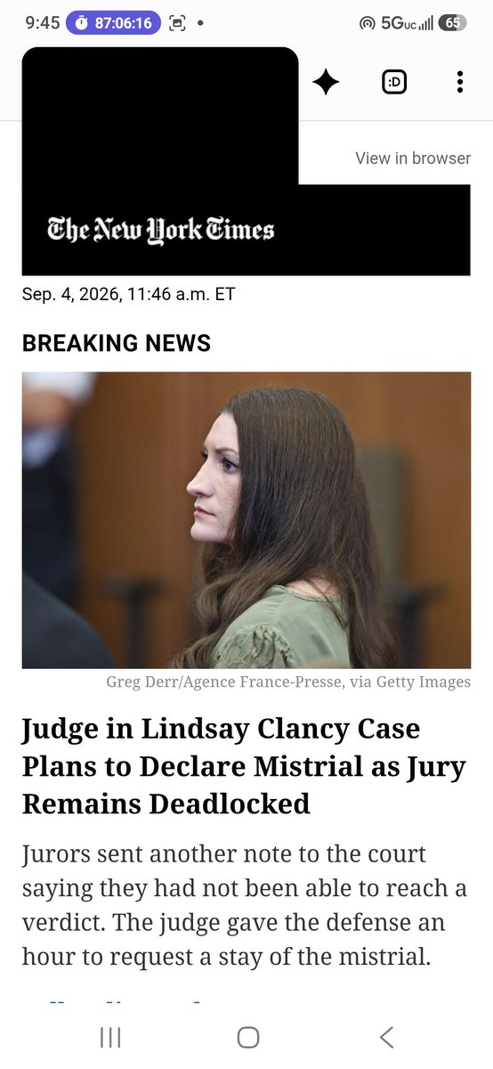 sfutterman's tweet photo. Two very different versions of what happened this morning in the Lindsay Clancy case. https://t.co/rL2Jl883uq