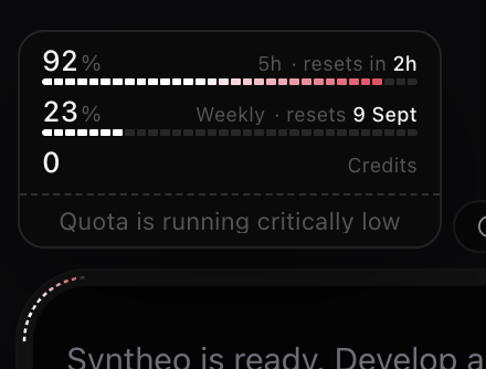 kamranthecaesar's tweet photo. codex's 5h limit for plus users actually sucks!!!
i hope OpenAI fixes this, at least give us a toggle whichll enable users to use from Weekly. https://t.co/BdMpgrc7iW