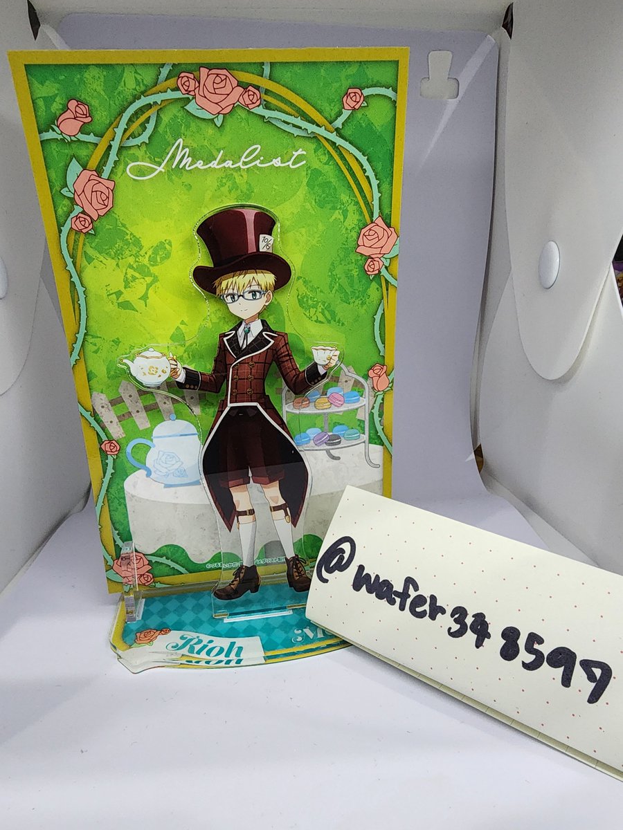 wafer348597's tweet photo. สแตนดี้ ริโอะ / มิเกะ คอล อลิส
ชิ้นละ 200 ค่าส่ง 40/50
#ทอฝันบนลานสเกต #ตลาดนัดMedalist #ตลาดนัดอนิเมะรวมด้อม https://t.co/OPkEs2pXWY