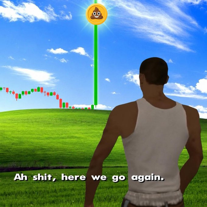 ashitcoinrh's tweet photo. @WhaleInsider Ah $SHIT , here we go again.. https://t.co/E6D96b4n2V