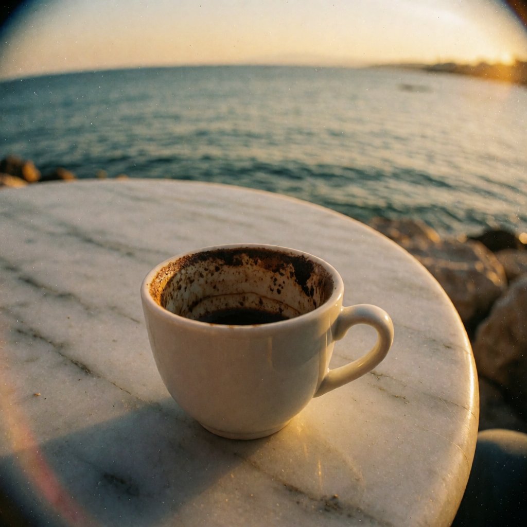 JudyM94045's tweet photo. İzmir'de öğle molası... Bir fincan kahve ve karşıda deniz, başka ne istenir ki ☕️🌊 https://t.co/8VJ57ka6PH