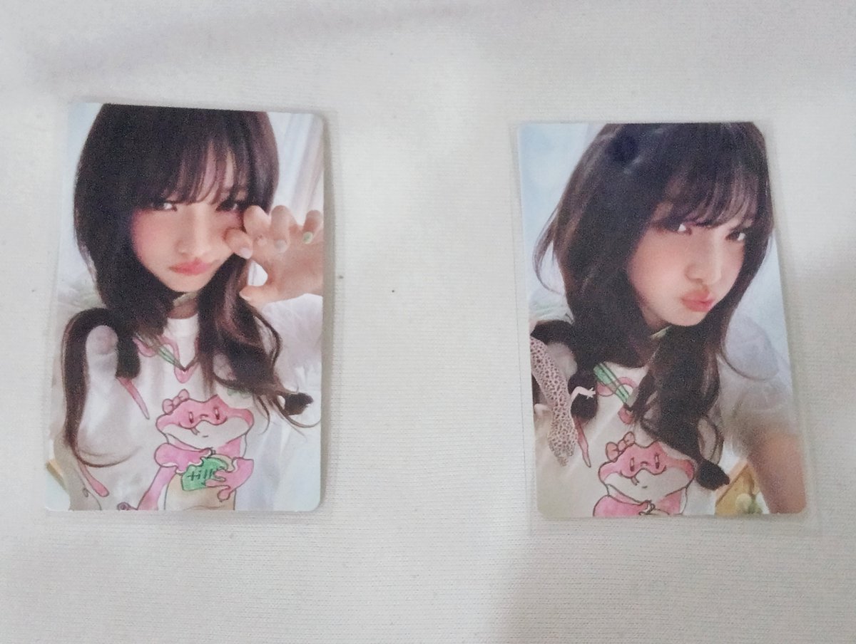 xru124766's tweet photo. ✨ขายการ์ดกับบั้ม Iroha แยกครับผม✨🙋
✨การ์ดlroha 2ใบ *200*รวมส่งแล้วครับ✨🙇
✨บั้มแกะแล้วขาย*100*ครับผม✨🙇
✨เหมา*300*รวมส่งครับผม✨🙇
✨สนใจทักมาได้ครับผมม✨🙇
✨{พร้อมส่งครับ}✨🙏
ขายเทครับผมมม🙏🙇 
#ตลาดนัดไอลิท #ตลาดillit https://t.co/Yxrrl3wvk8