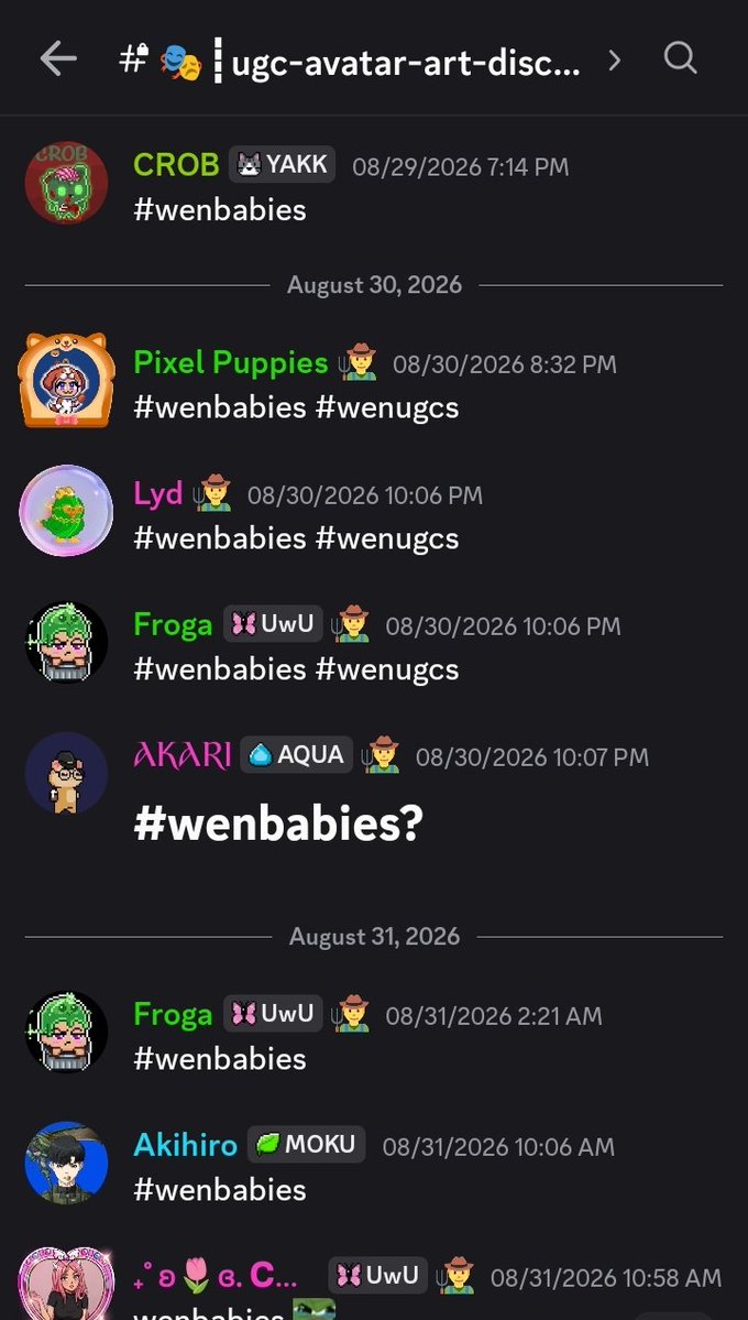 pixbabies's tweet photo. The members of the community are all very excited to see the babies have their first steps @pixels_online and can not stop themselves to ask #wenbabies , Are you excited too? https://t.co/36Rlu6w8m8