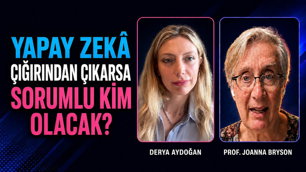 deryaaydogan's tweet photo. Sizce bir yapay zekâ sistemi insana zarar verdiğinde asıl sorumluluk kimde olmalı: şirket, geliştirici, kullanıcı veya devlet? Neden? 
https://t.co/mbas847Yal https://t.co/Avvl2ENfl7