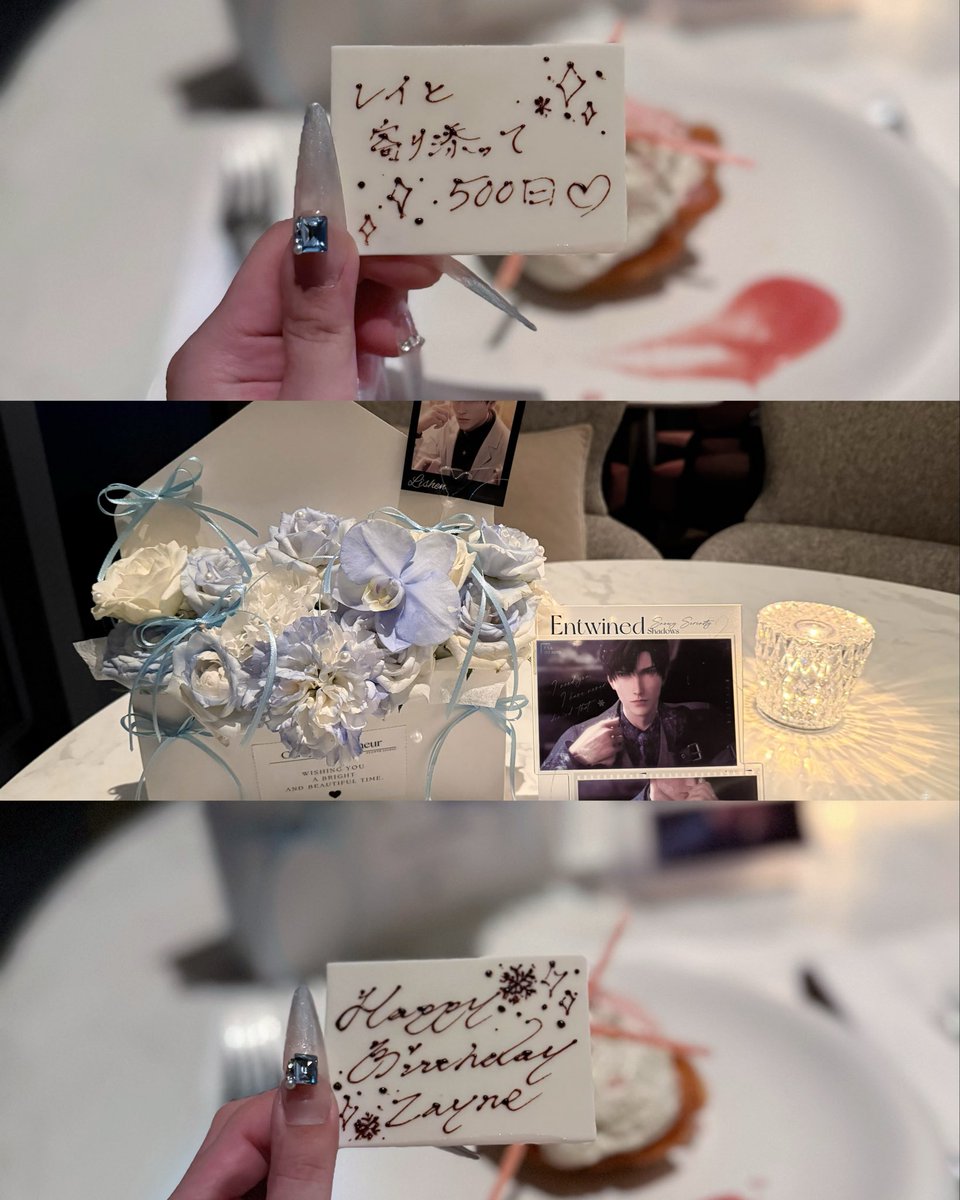 takuchupipi's tweet photo. +　　｡⭐︎ * ｡.
　　｡.　 .
｡ﾟ.ﾟ　｡　
.　　　　　　　 ／
　　　　　　⭐︎
　　.　　　　　　　⭐︎゜´
　／　       生日快乐，我可爱的雪宝贝⸌̟͂̋⸍̑⸜̑⸝͂  ⭐︎
⭐︎．゜´

#レイ誕生日おめでとう #レイ誕生日2026 #レイ生誕祭2026 #レイ誕生祭2026 #恋と深空 #恋与深空 https://t.co/mzsAif84je