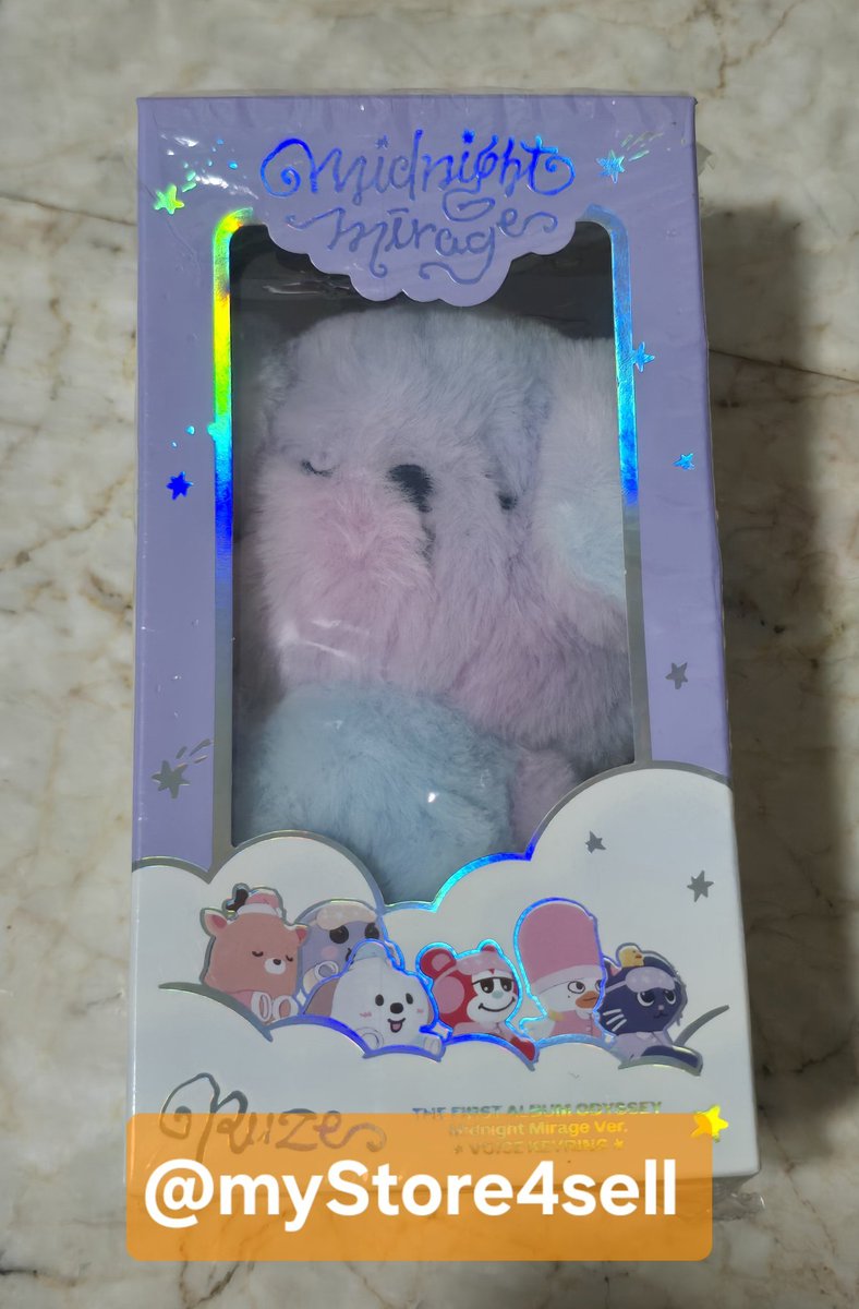 myStore4sell's tweet photo. 📦พร้อมส่ง
ตุ๊กตามองรยงงี่ แอนตัน 
Midnight Mirage Ver.B (Weverse)+การ์ดซองชาน
ราคา 1500 บาทรวมส่ง
#ตลาดนัดriize #ตลาดนัดน้องข้าว #ANTON https://t.co/uvDmb0EwGx