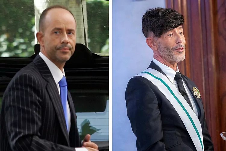 LaEtxebarria's tweet photo. Este es el fiscal que va a asumir el caso de la invasión según algunos y crisis migratoria según otros en Ceuta. Antes y después. Según el código ético del Ministerio fiscal se les exige a los fiscales un "decoro adecuado"de acuerdo a la institución que representan. https://t.co/TRfFab4bGT