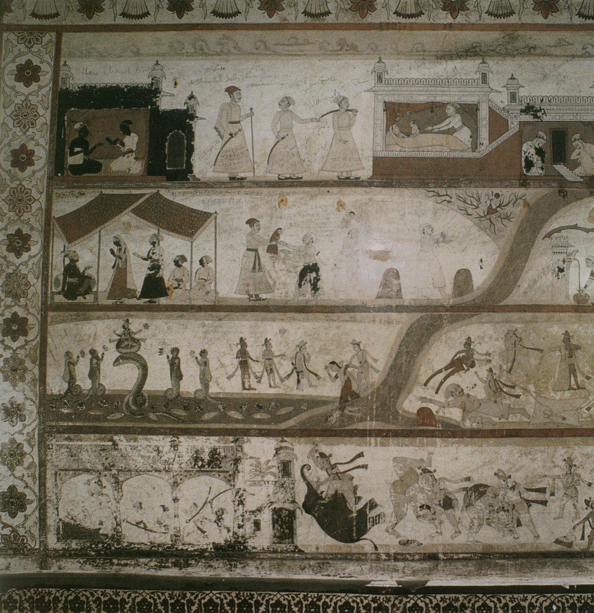 gazwa_e_bhindi's tweet photo. Birth of Krishna

Murals frm Chandi Mandir Devi Kothi, Churah https://t.co/TDoVU0PjDS