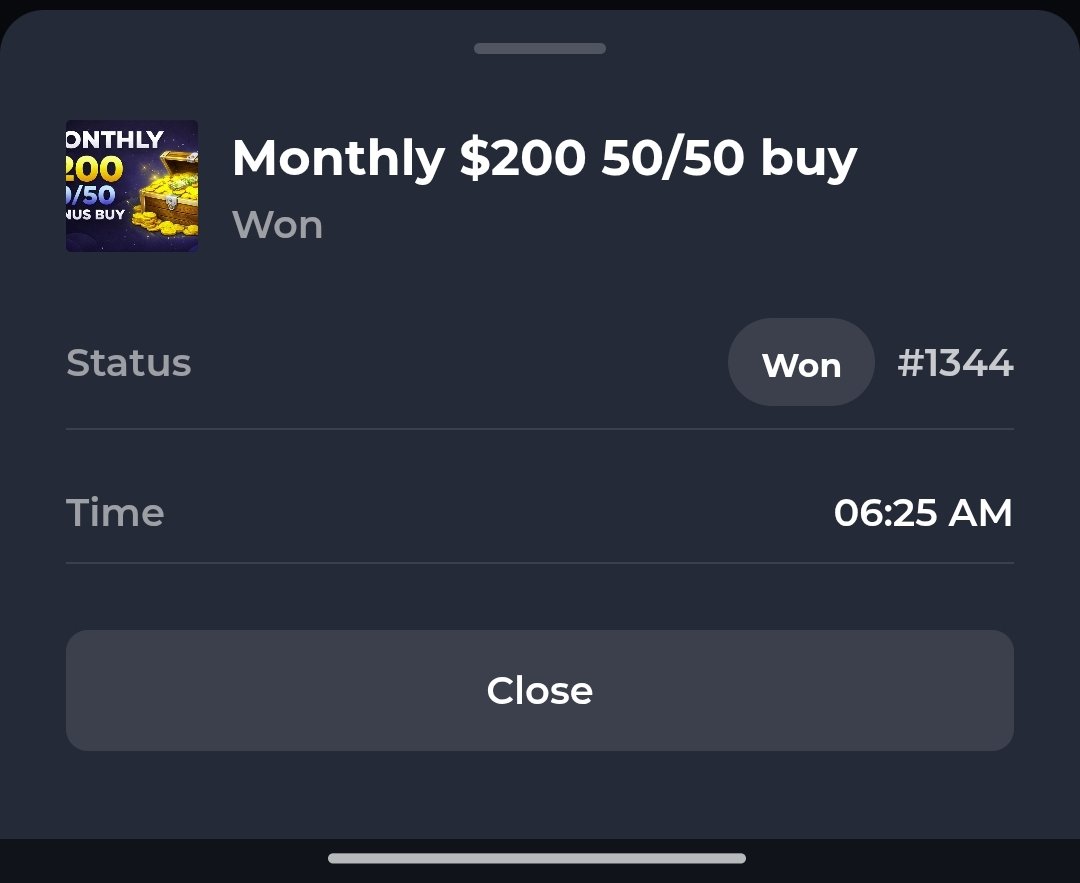 Nicokexc's tweet photo. Dito pala me nanalo 🥹🫶. Start grinding points na ulit para sa monthly raffle 🥳 https://t.co/t3qvGkNii6