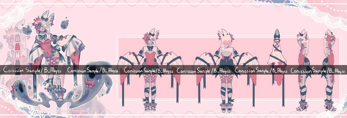 B__Abyss's tweet photo. @CypherKnight_Vt Hello ! My Vgen commission are opened !

I have service for Character Design Sheet. With a full turn around ! And also an icon/pfp !

(Trying to raise money for my boyfriend surgery)
https://t.co/Bweunj8Y7g https://t.co/GZtMmMvHuf