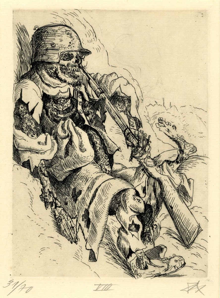 androideM7's tweet photo. I'm oddly fond of nightmarish representations of WWI by traumatized veterans https://t.co/UKju71TN7Q
