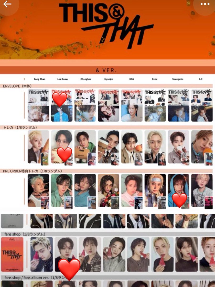 pu_leeknow's tweet photo. 上げ直し🙏🏻
スキズ トレカ 交換 THIS&amp;THAT RUN IT
straykids Stray kids スキズ トレカ 封入 店舗特典 HMV ラキドロ 交換

【譲】
▷画像1〜2枚目

【求】
▷画像3〜4枚目🐰🐶

名古屋8/5.6福岡10/24手渡し
郵送📮おまとめ優先
お気軽にお声掛けください🙇‍♀️ https://t.co/FI2a5klajQ
