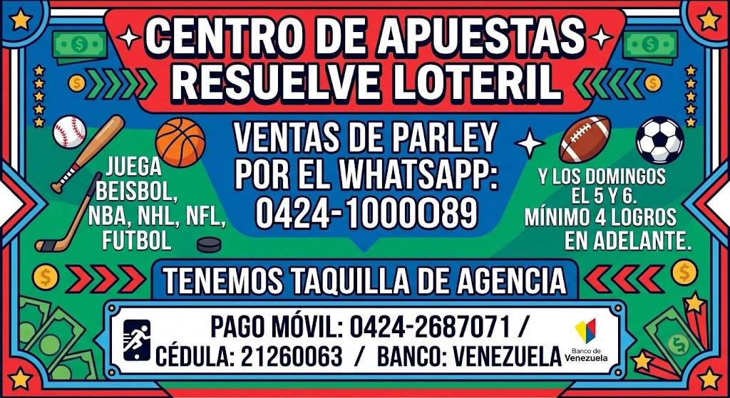 RESUELVELOTERIL's tweet photo. https://t.co/c4N0htgmTM