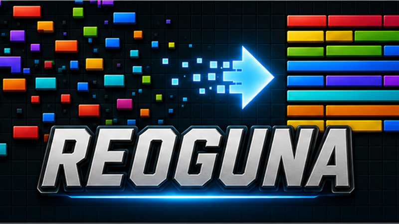 Muu2Products's tweet photo. The demo version of REOGUNA has been released.
It is a minimalist puzzle game inspired by disk defragmentation.
REOGUNAのDemo版がリリースされました。
Disk deflagをモチーフにしたミニマルパズルゲームです。
是非遊んでみてください。 https://t.co/CLEhpobAWV