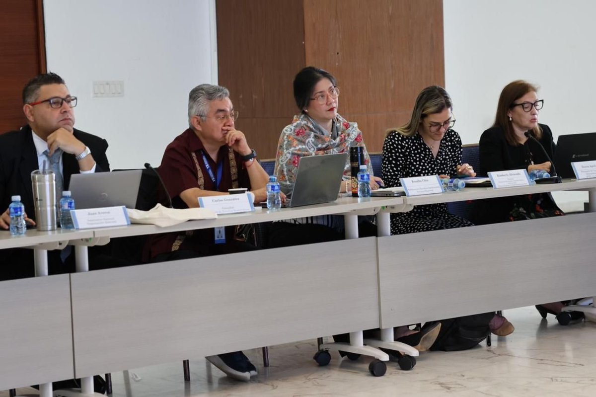 apandetec's tweet photo. Nuestra Secretaria participó en el Encuentro Internacional de Tribunales Electorales Panamá–Costa Rica, organizado por la Fundación Konrad Adenauer, donde se abordaron retos de IA, desinformación, democracia digital y ciberseguridad para los sistemas electorales de la región. https://t.co/9AZ4YF7AlM