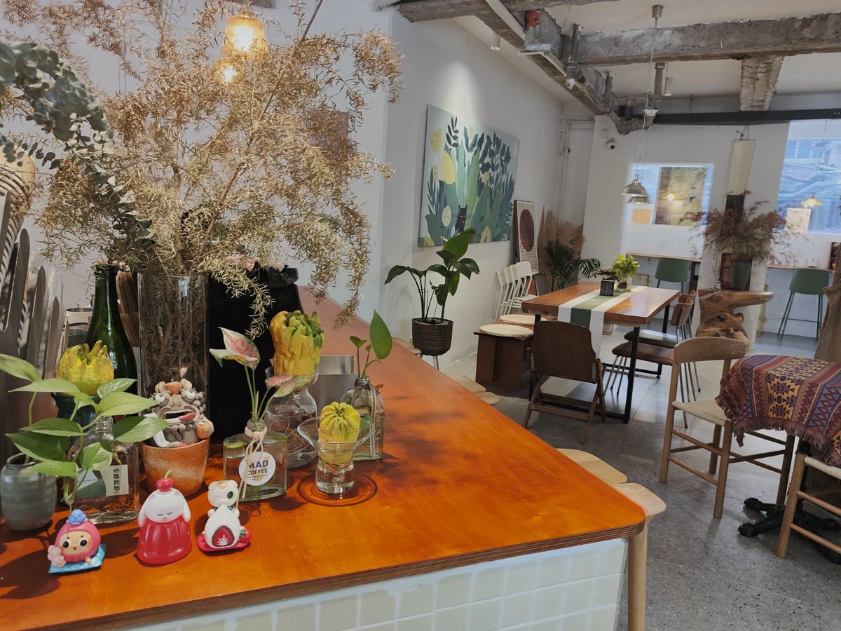 aisli990604's tweet photo. [Just tried a game-changing immersive café with scent synced music u0026 360° visual vibes—sipping lattes while feeling like I’m in a cherry blossom forest 10/10, this is the new vibe we all need!]， https://t.co/0X3AUInqYG