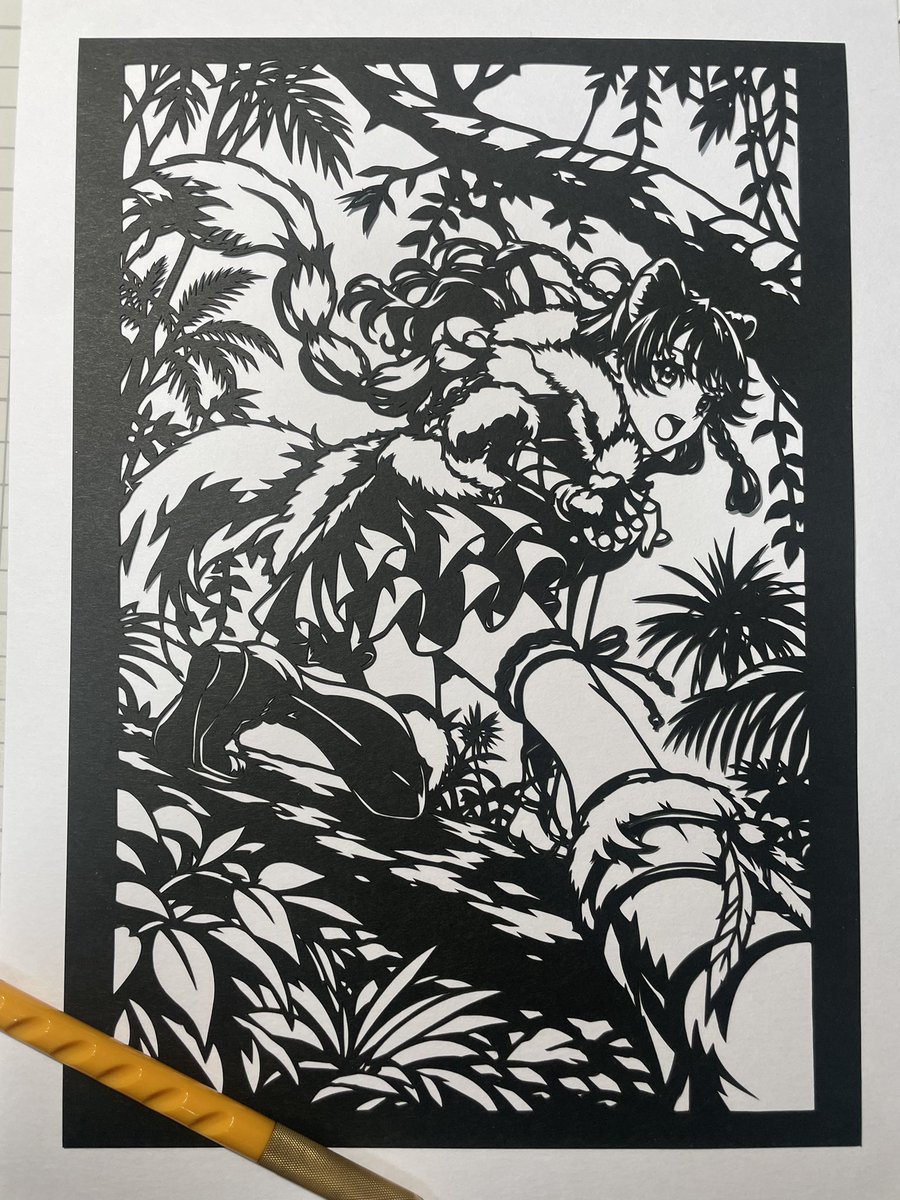 TsuKi0917K's tweet photo. ⟡.* リブウト 村野さやか ⟡.*

#蓮ノ空美術部 #村野さやか #切り絵 https://t.co/1cfbqc6odq