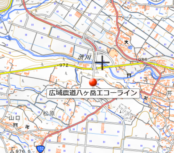 Doni_prsk's tweet photo. @k_ichi_4130 長野県だから広域農道60キロ制限解釈の地域ですけど、
この地図の場所みたいに国道バイパスと広域農道が連続して一体的に整備されていて、広域農道を介してバイパスと現道を接続している場所もあるので、農道を農業関係者だけのための道と捉えるのは実態と乖離しているのでは？ https://t.co/hb3OT0IuH7