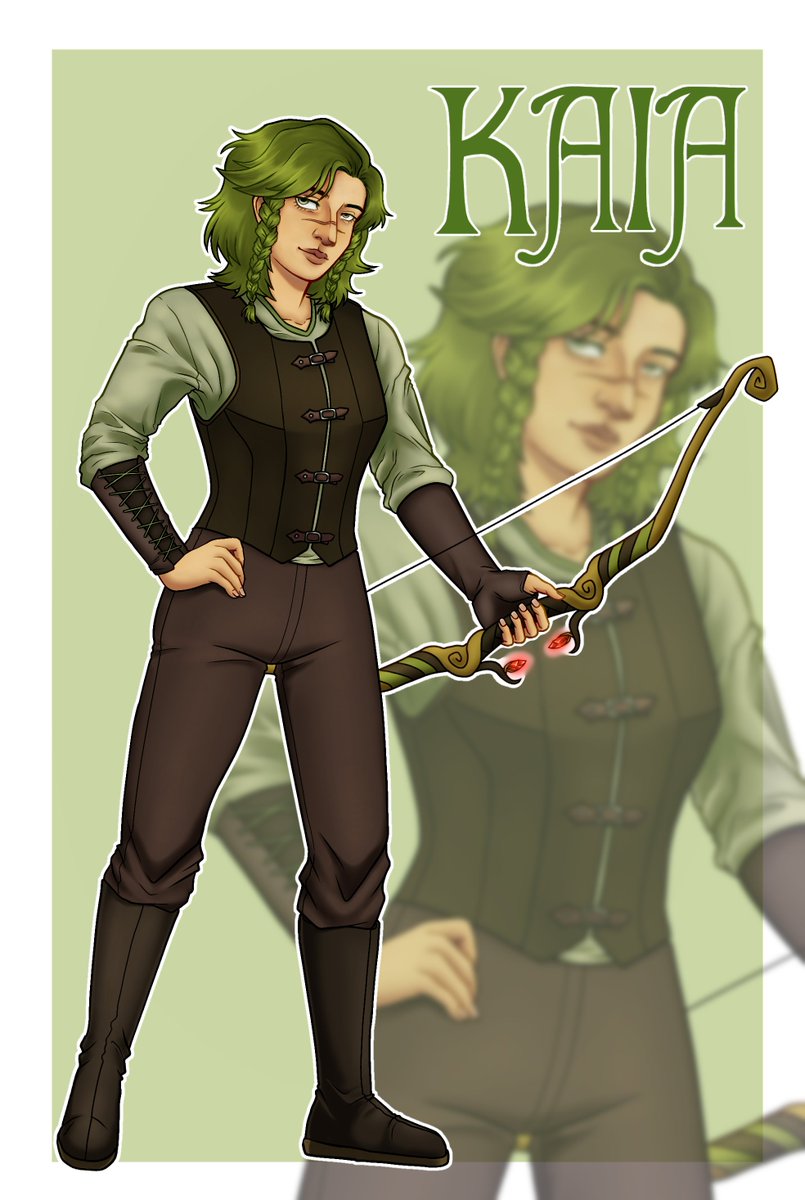Nikyartstudio's tweet photo. Character sheet of my OC Kaia

#oc #characterdesignㅤ #charactersheet https://t.co/3I7mP3CN5L