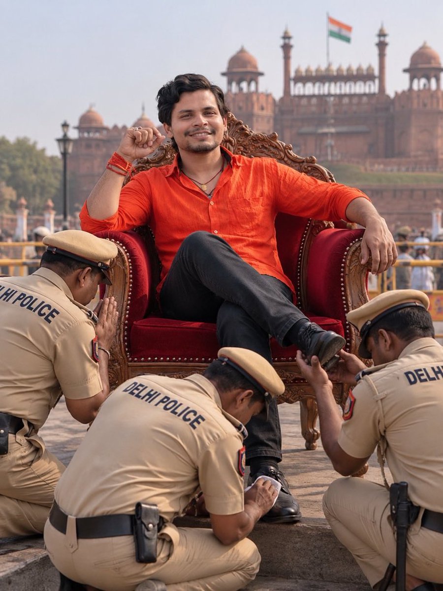 PrabhsehajSingh's tweet photo. Delhi Police ya Dalli Police? https://t.co/pwMDshaEet