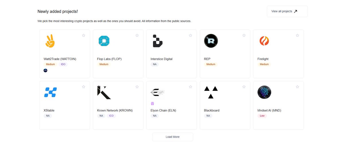 CryptoTotem's tweet photo. Welcome to the CryptoTotem! 
We added new #crypto projects to our website:

@Watt2Trade @flop_labs @Interstice_Dig @rep_hq @Firelightfi @XStableRWA @KrownNetwork @Elyon_Chain @BlackboardFi @mndsetx @PlayChainspin 

We are on a daily hunt for the most exciting #Blockchain and #Web3 startups, If you like one of these projects, support us by liking.

What project (startup) would you like to see in the next review?

Follow us so you don't miss the next announcements: https://t.co/wEJefLWlRl