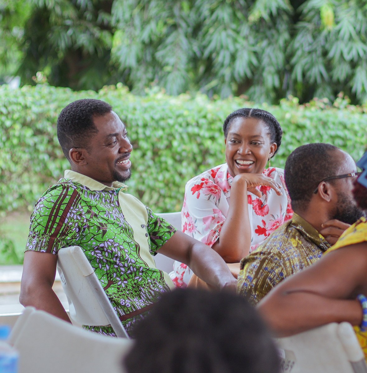 ISSERUG's tweet photo. TGIF! 🎉 Throwback to July, when the ISSER family gathered to celebrate outgoing Principal Accountant Mr Karim Suglo &amp; his dedicated service to ISSER.

Celebrating our people, community &amp; team spirit as we welcome our new Principal Accountant, Mr Kwasi Odame. Stay tuned! 
📸 https://t.co/pT0nKDx1Yc