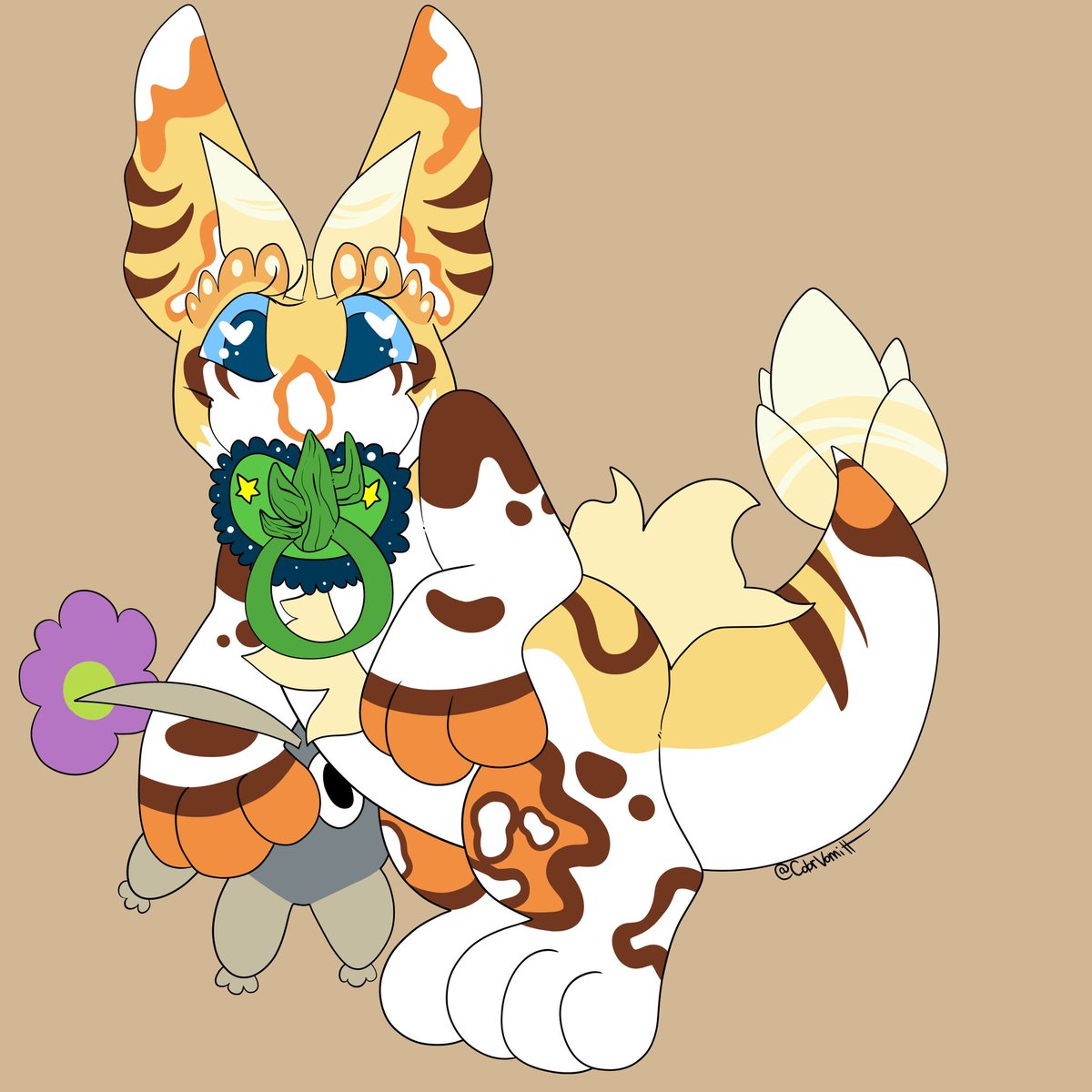 KactusKreeture's tweet photo. Hiya there! I’m Ari! I’m an agere/Kinderfur with a lil range of 0-3! I love pikmin, crafts, and lots of blankets! My fursona is a nayokadoren! My two favourites arts by @wittleweasel and @Color_Vomitt ! https://t.co/rXXm7hX9o1
