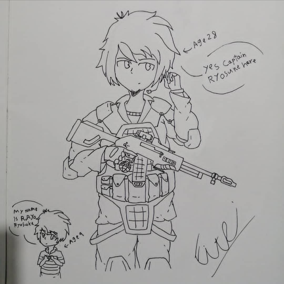 FitrIplayer's tweet photo. Ryoseuki &amp; kyoko new and Old 
#art #oc https://t.co/5kTysTGyXA