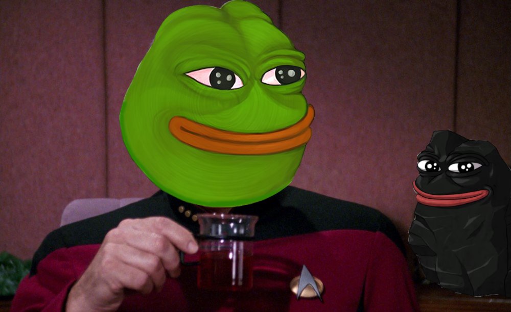 pepecoins's tweet photo. Gm frens, the future is bright 🐸 https://t.co/rUmxA2eiih