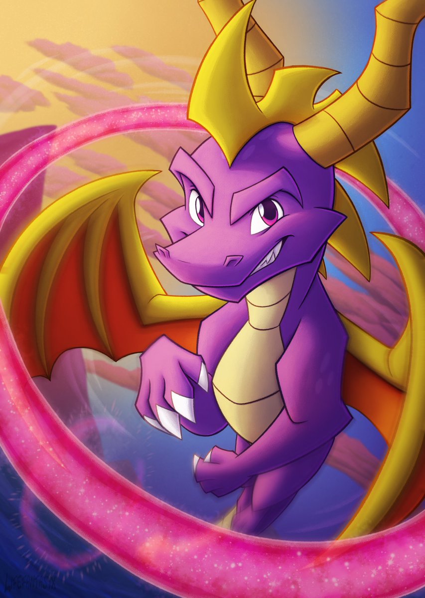 lifefantasyx's tweet photo. Happy #Spyrocommunityday !
I'm super excited for the new Spyro game coming next year! #Spyro https://t.co/klSl1PDI24