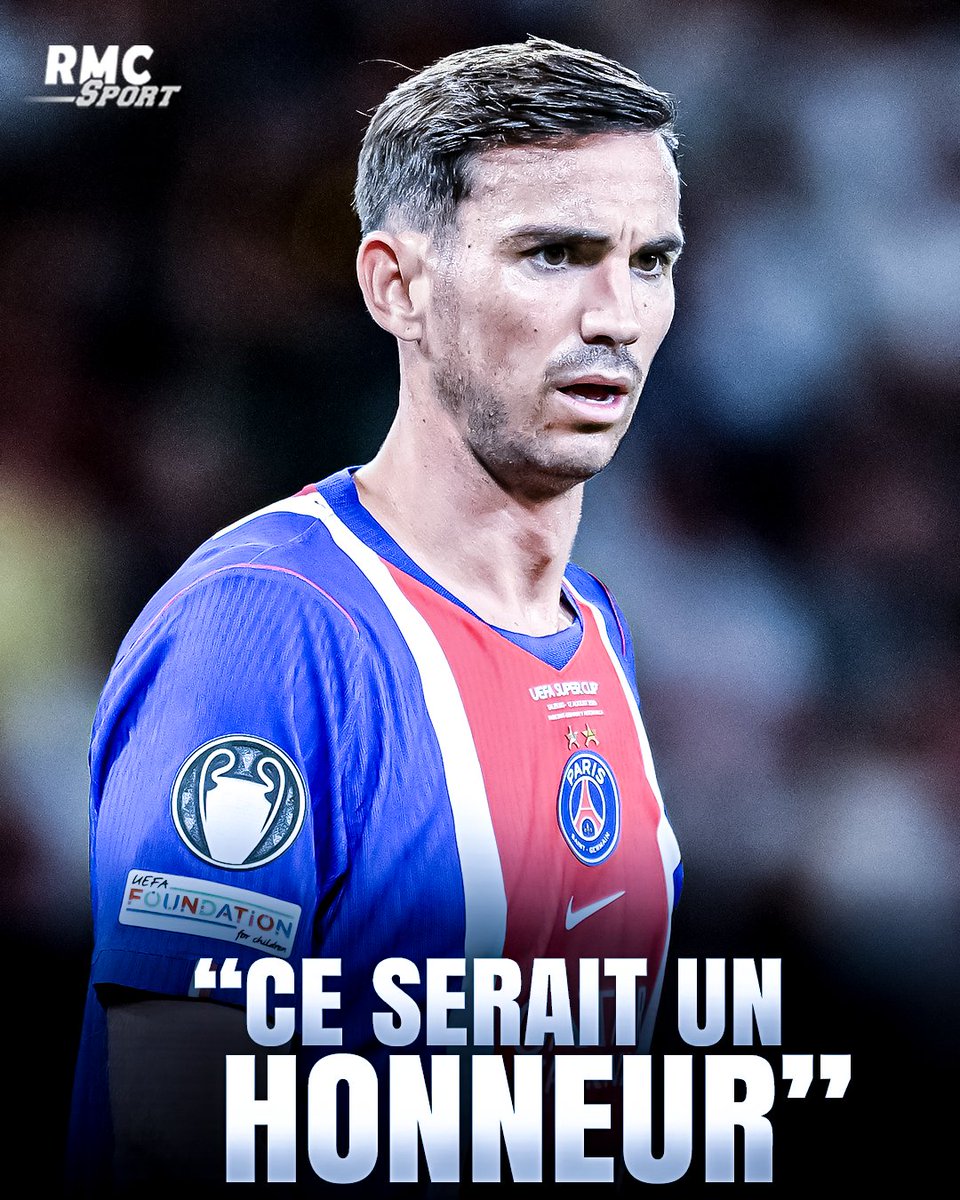RMCsport's tweet photo. 🏆🇪🇸 Fabian Ruiz est un candidat pour le Ballon d'or 2026 après son sacre en Coupe du monde et en Ligue des champions cette saison. Il s'est confié au micro de Téléfoot et rêve de la plus grande récompense individuelle.

https://t.co/3ec7ud9ORo https://t.co/hvxOVEVMHx