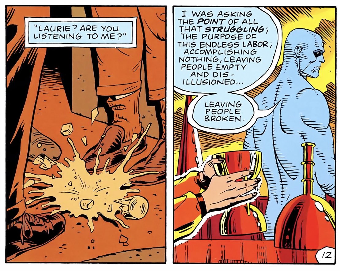 ayostillright's tweet photo. Dr Manhattan retains a foundational humanity in that all he really does is bitch and moan about everything. https://t.co/gHzgFHmWsC