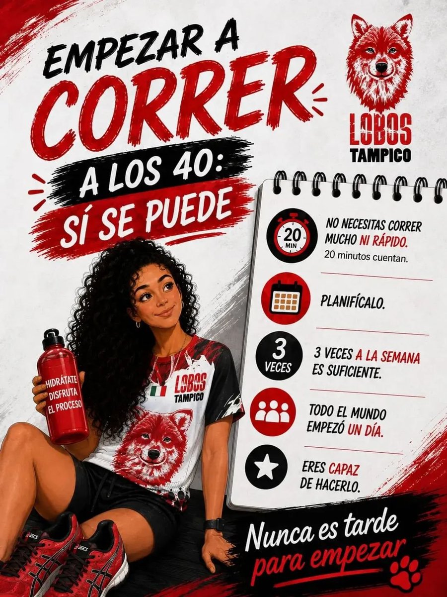 LobosTampico's tweet photo. 🫰🏻✨️
Te vas a sorprender de lo que puedes lograr
#entrenando #correr #atletismo #running https://t.co/ejr1Tp4Jwr