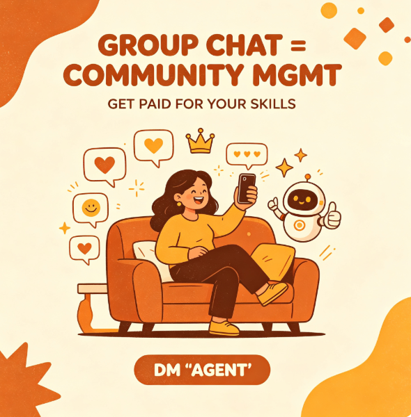 AlisonTededky9's tweet photo. You run the family group chat. You settle disputes, share memes, and keep everyone on schedule. That's literally community management. 📱
Now get paid for it: we're hiring Community Agents to build AI-income communities. Remote, flexible, fully trained.

#MomLife #RemoteJobs #AI https://t.co/otabVR58he