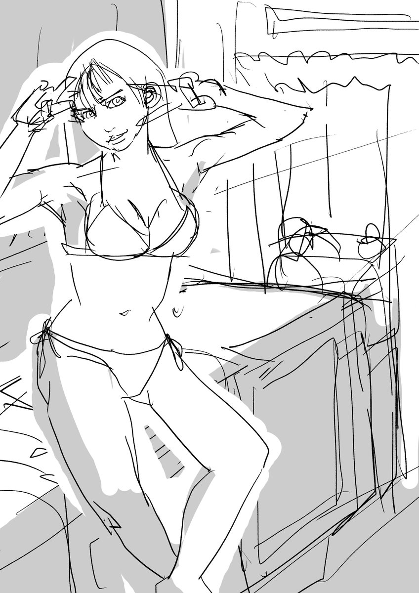 haichoru's tweet photo. お絵描き練習生活1056日目
練習中...

おやすみなさい

#illustration #drawing #clipstudiopaint https://t.co/7kUsgygBq7