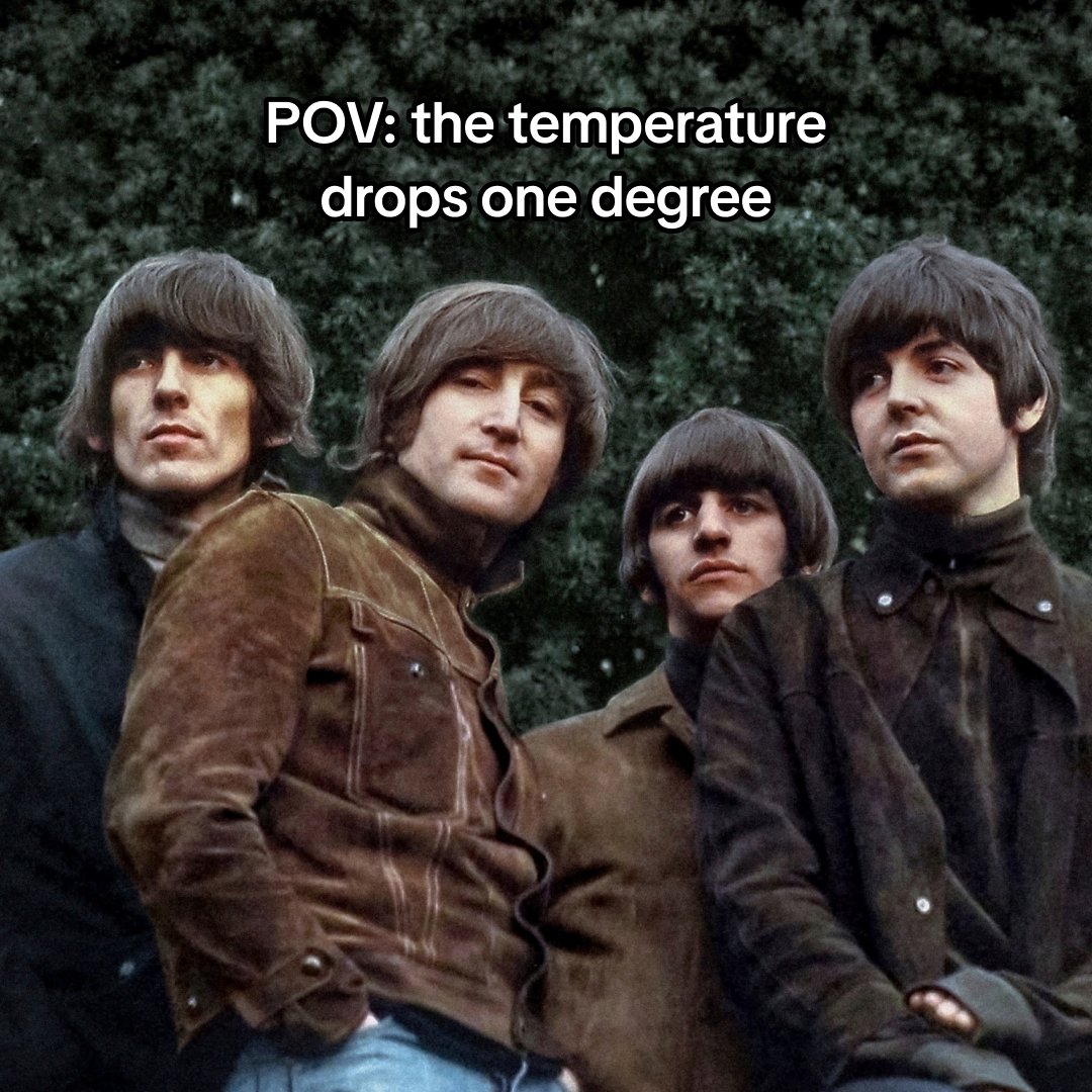 thebeatles's tweet photo. Rubber Soul 🤝 autumn vibes https://t.co/ZjiamjJNWR