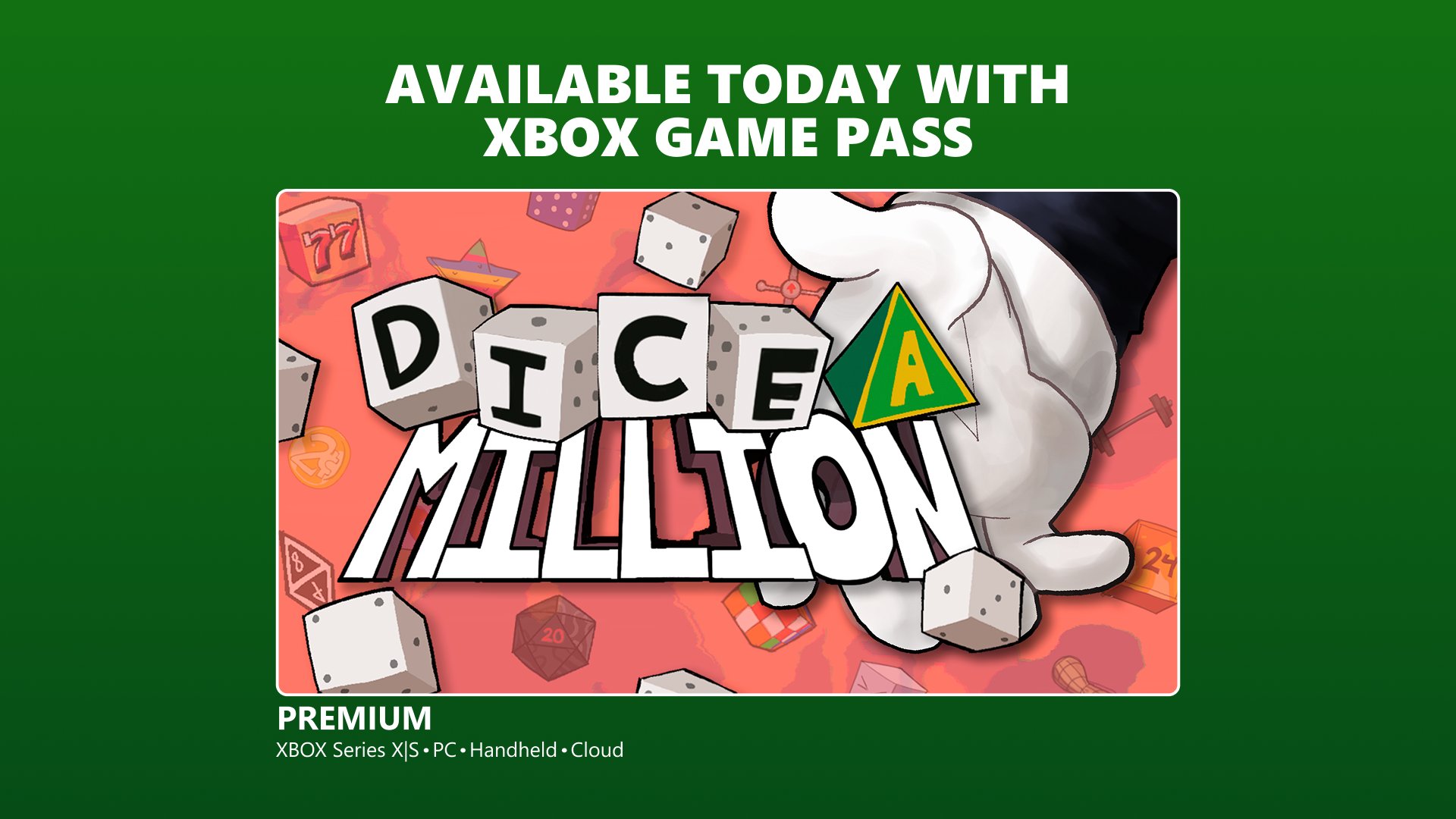 Dice A Million available on Gamepass