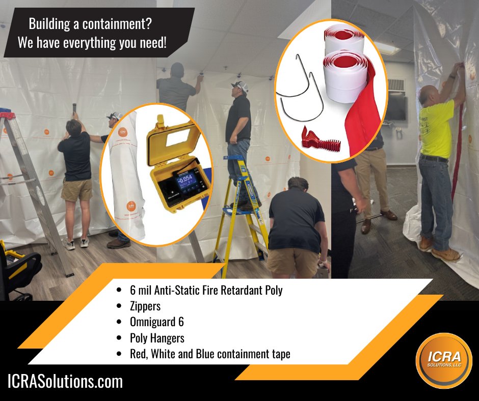 icrasolutions's tweet photo. Need supplies for building a containment? We have everything you need!

To order, head to https://t.co/cCofyacZi2 https://t.co/RRmBaRdk28