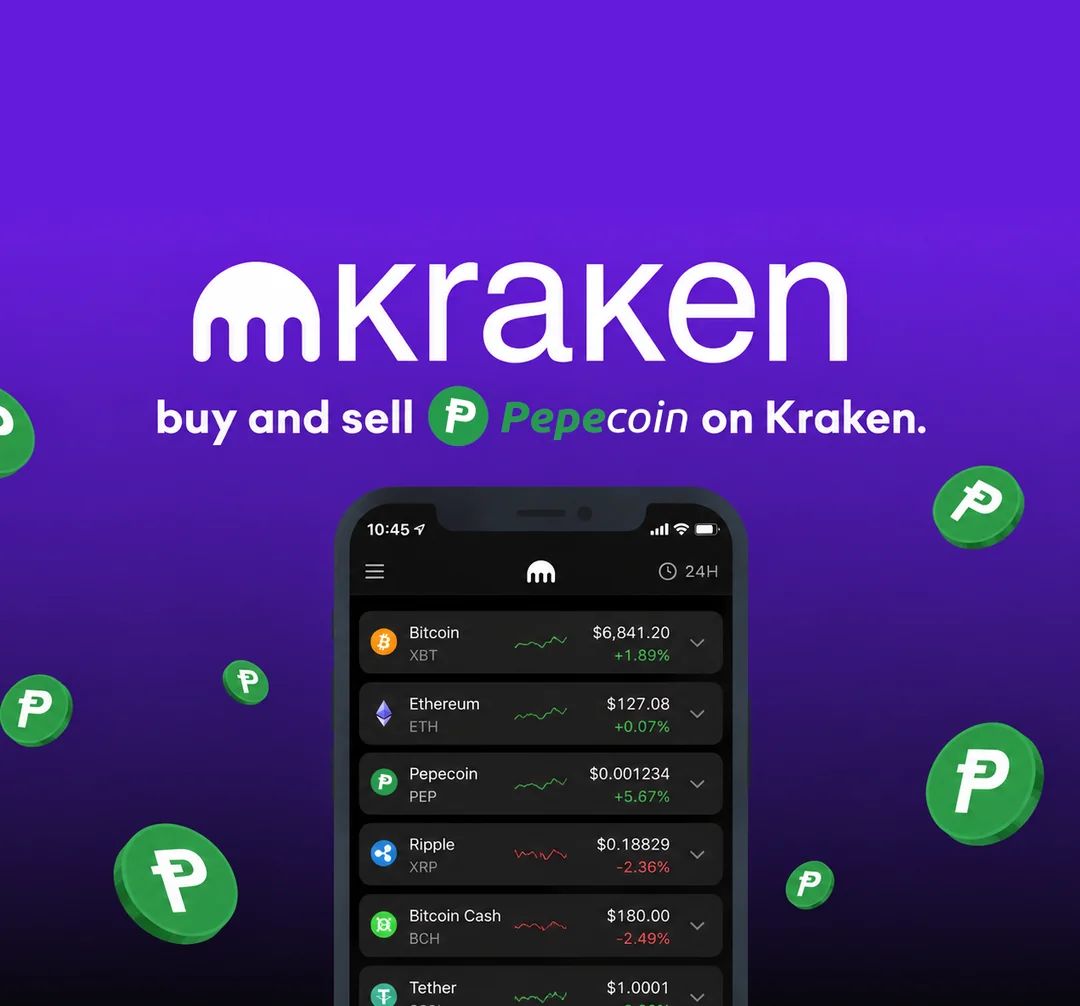 PepecoinNetwork's tweet photo. Did you know you can trade Pepecoin on Kraken? It's true!

Pepecoin is listed under the ticker $PEP.

PEP/USD: https://t.co/MaRFfTaXEQ

Trade it today! https://t.co/KulBPwLjfx